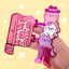 Load image into Gallery viewer, Pink Business Cat Enamel Pin