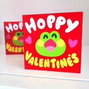 Hoppy Valentine's Card!