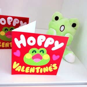 Hoppy Valentine's Card!