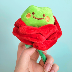 Frog Rose Plush!