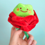 Load image into Gallery viewer, Frog Rose Plush!
