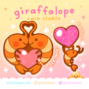 Giraffalope Club Monthly!