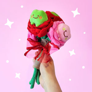 Frog Rose Plush!