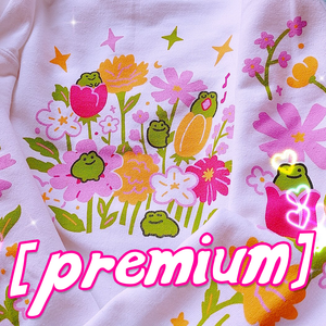 [PREMIUM] [SECONDS] Floral Frog Sweatshirt