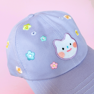 Floral Cat Hat