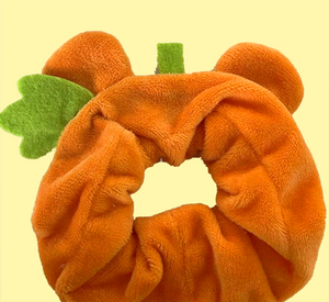 Halloween Pumpkin Froggy Hair Tie / Scrunchie